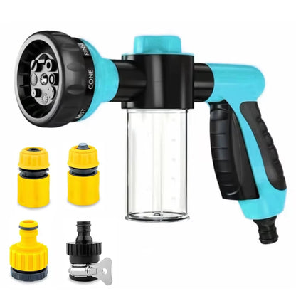Dog Shower Sprayer 8 in 1 Pet Bath Cleaning Cat Dog Shower Gun High-Pressure Hose Nozzle Foam Garden Car Animal Dog Wash Tool