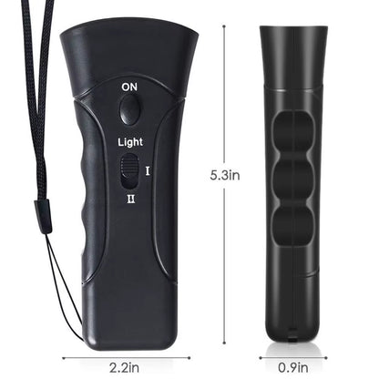 Pet Dog Repeller anti Barking Stop Bark Training Device Trainer LED Ultrasonic anti Barking Ultrasonic Dog Bark Device 2Types